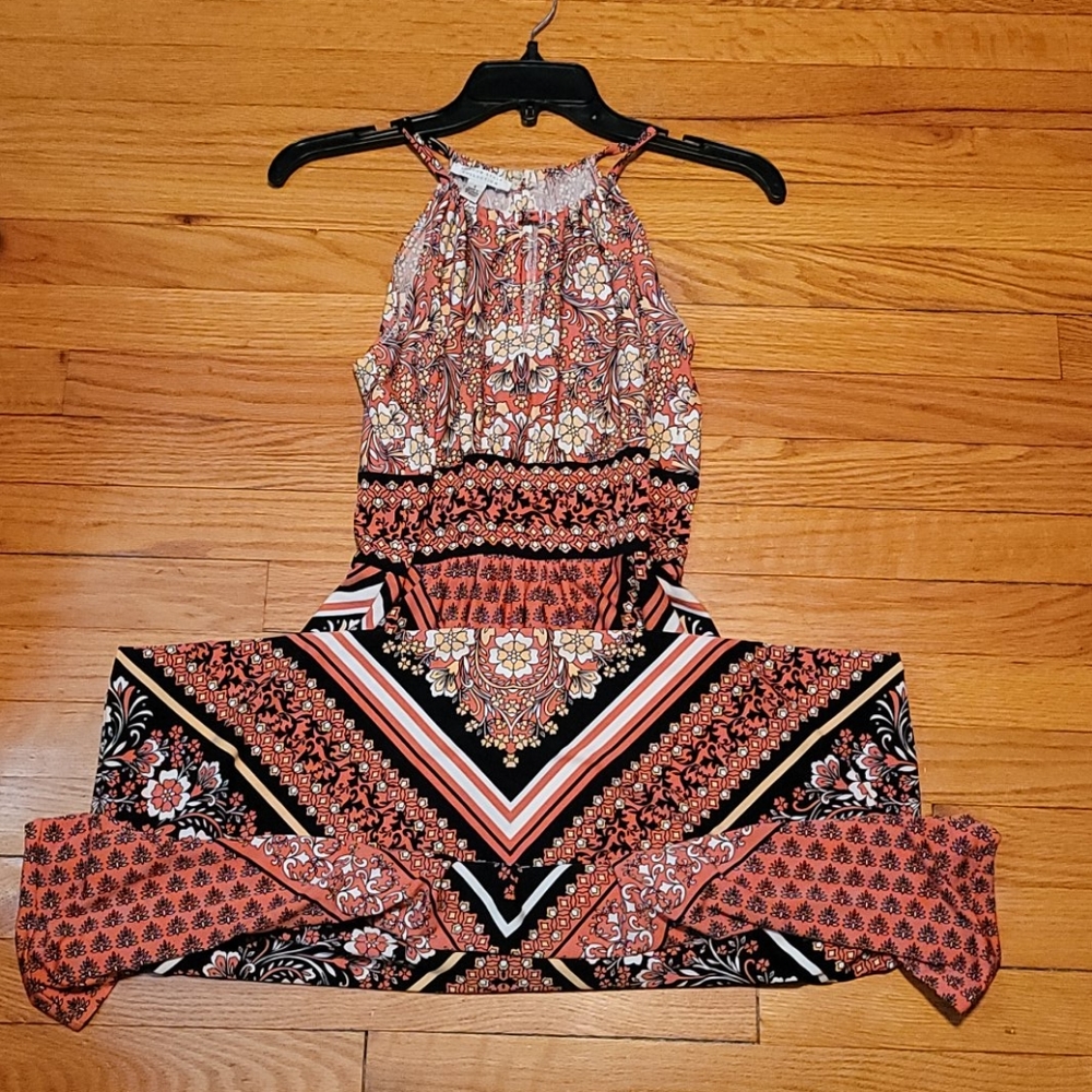 Maxi floral dress